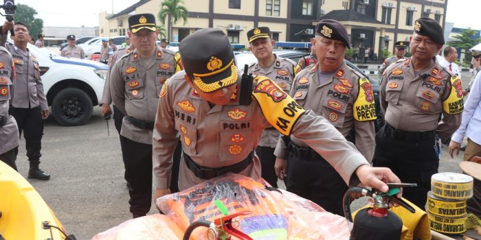 Siaga Bencana, Polres Metro Gelar Apel Siaga Bencana