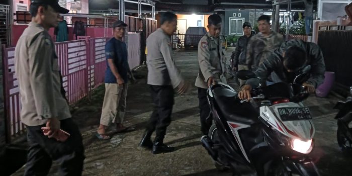 Guna Menjaga Kamtibmas Jajaran Polresta Pangkalpinang Rutin Patroli