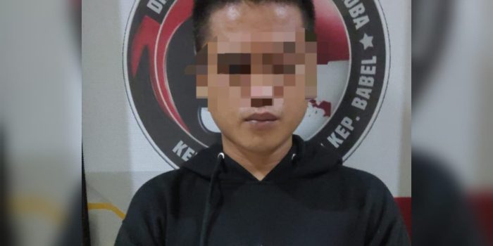Karena Sabu, Pemuda di Pangkalpinang Diciduk Polda Babel