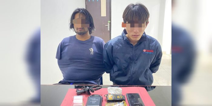 Bawa Sabu, 2 Remaja Bangka Tengah Dicekok Ditresnarkoba Polda Babel
