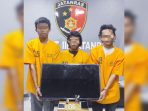 Sempat Terekam Kamera HP Milik Anak Korban, Tiga Pencuri Di Pangkalpinang Diringkus Tim Jatanras Polda Babel