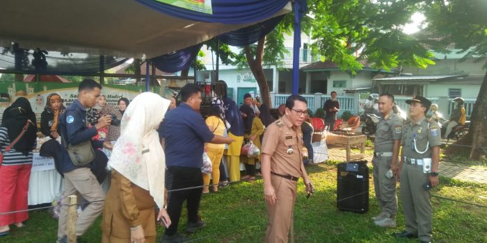 Antusias Warga Sambangi Penetrasi Pasar Pemkot Metro