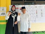 Sukseskan Pemilu 2024, Debby – Jamro Gunakan Hak Pilihnya