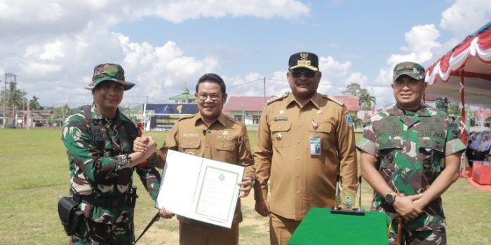 Bupati Bangka Selatan Apresiasi Program TMMD ke-119 di Desa Tepus
