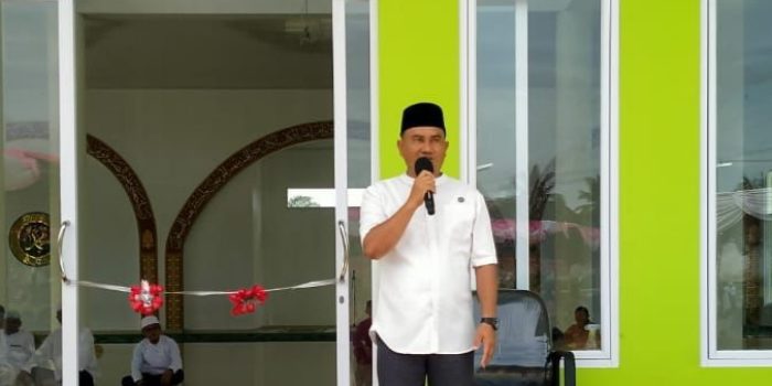 Cita-cita Mulya Kades Bikang Membangun Masjid Terwujud