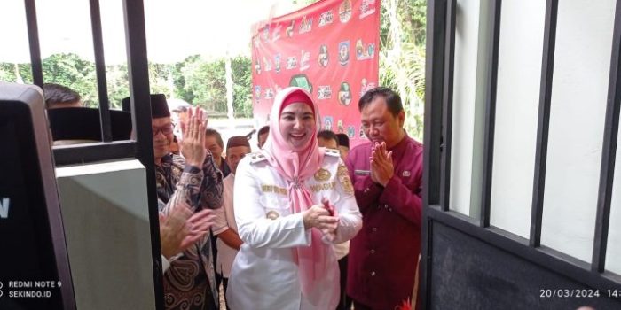 Gedung Bank Sampah Induk DLH Basel Diresmikan