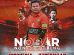 Pemkab Basel Gelar Nobar Semi Final Piala AFC U-23 di Himpang Lime Toboali