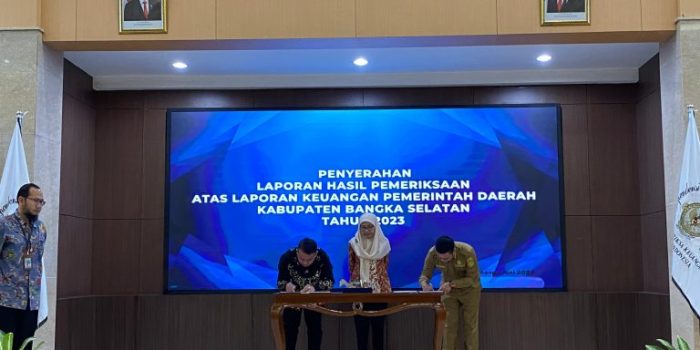 Pemkab Basel Kembali Raih Opini WTP Lima Kali Berturut-turut