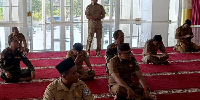 Pegawai Pemkab Basel Ikuti Kajian Dhuha Rutin 
