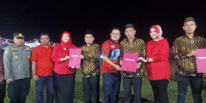 34 Kepala Desa di Bangka Selatan Terima SK Perpanjangan Masa Jabatan dari Bupati