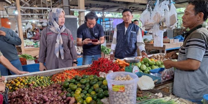 Harga Bahan Pokok di Pasar Toboali Masih Stabil Jelang Idul Adha