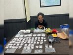 Miliki 64 Paketan Sabu Seberat 851 Gram, RS Alias Randu Di ciduk Tim Ditresnarkoba Polda Babel