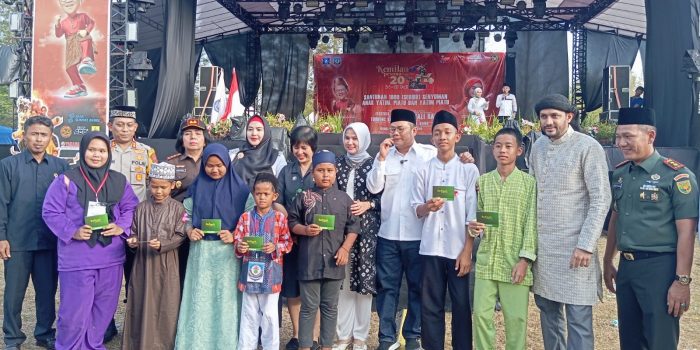 Pembukaan Even Kemilau Pesona Jilid II Santuni 1000 Anak Yatim