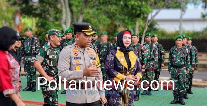 Hadiri Apel OMP Polres Basel, Wabup: Bentuk Sinergi untuk Pilkada yang Aman dan Damai