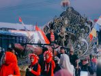 Ul Daul Madura Ikama Provinsi Kepulauan Babel Hipnotis Penonton Karnaval HUT Kemerdekaan RI ke 79 di Pangkalpinang