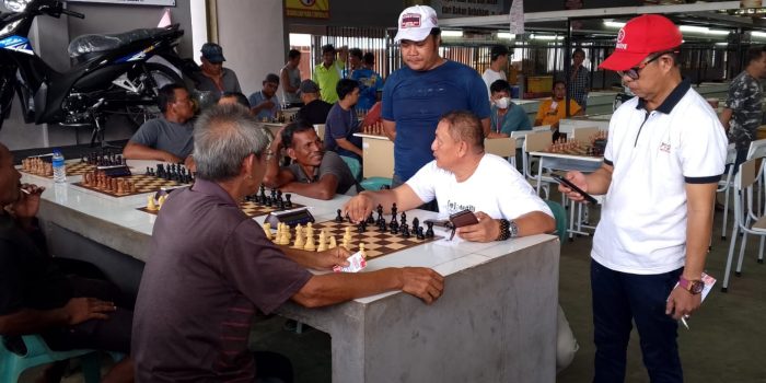 Percasi Babar dan Paguyuban Pasar Parittiga Gelar Turnamen Catur, Hadiah Utama Sepeda Motor