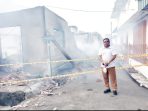 Terkait Kebakaran Gudang Gharu, Roy Lurah Kelurahan Bintang Ucapkan Bela Sungkawa