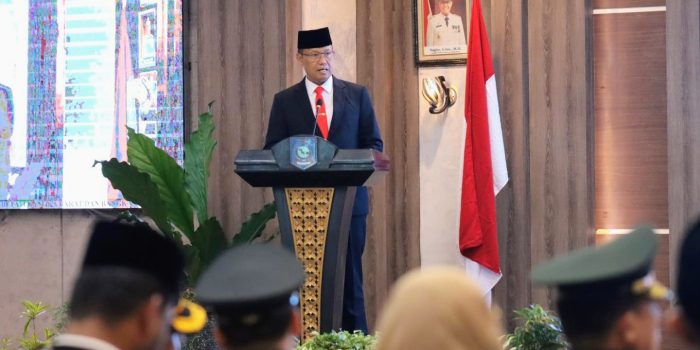 Pj Gubernur Babel Lantik Dua Pjs Bupati Jelang Pilkada 2024