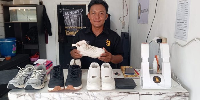 BehikatClean Hadir di Toboali, Solusi Praktis Merawat Sepatu dan Helm Kesayangan