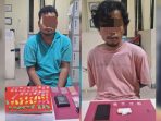 Simpan Puluhan Paket Kecil Sabu Dirumah, 2 Pria Diringkus Tim Satresnarkoba Polresta Pangkalpinang