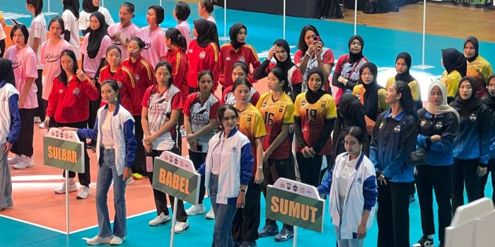 Tim Polda Babel Siap Bertanding di Babak 16 Besar Voli Kapolri Cup 2024