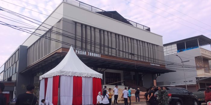 Pasar Toboali Bangkit Lebih Modern, Pedagang Lama Mulai Beraktivitas