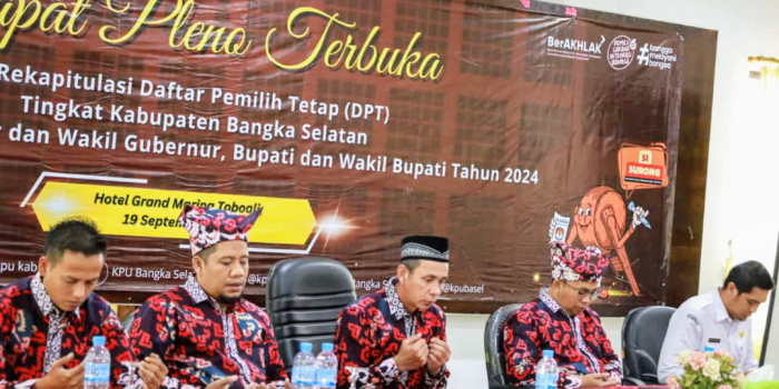 KPU Tetapkan 151.742 DPT Bangka Selatan, Ungkap Syarat Nyoblos Jika Tak Terdaftar