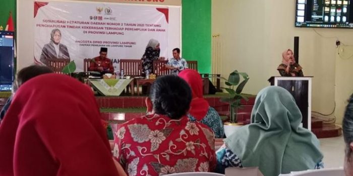 Yus Bariyah Anggota DPRD Provinsi Lampung Fraksi PKB Gelar Sosialisasi Bandar Sribhawono