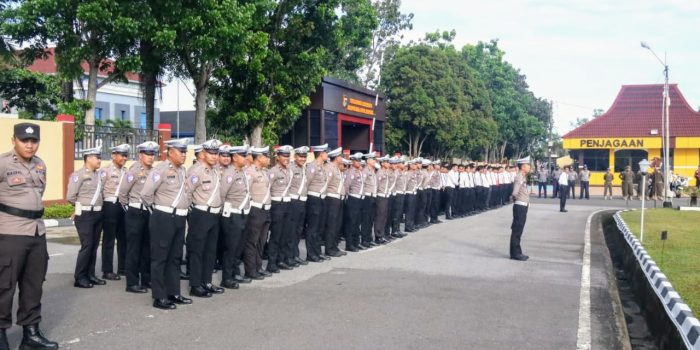 Polda Babel Apel Gelar Pasukan, Resmi Dimulainya Operasi Zebra Menumbing 2024
