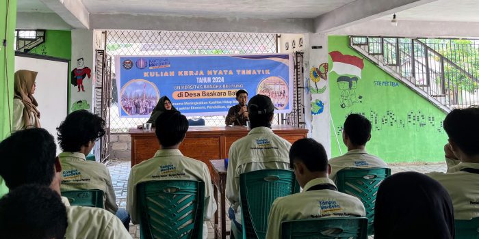 Mahasiswa KKNT UBB Selesaikan Pengabdian di Desa Baskara Bakti