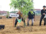 Canangkan Lahan Seluas 3 Hektar Di Taman Bhayangkara, Polda Babel Komitmen Dukung Program Ketahanan Pangan