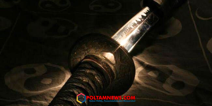 Polsek Simpang Rimba Amankan Pelaku Penganiayaan dengan Samurai, Bermotif Dendam