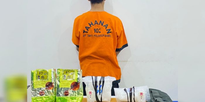 Polisi Gagalkan Peredaran 1,5 Kg Sabu di Pangkalpinang, Selamatkan Ribuan Generasi Muda