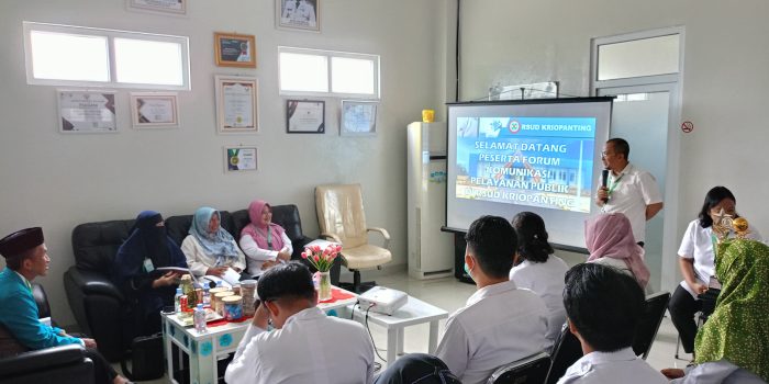 RSUD Kriopanting Gelar Forum Konsultasi Publik untuk Tingkatkan Pelayanan Kesehatan