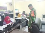 Babinsa Koramil 2302/Bojonegara, Puan Ter Pendataan Jumlah Penduduk