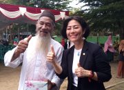 Kehadiran Srikandi PDI-P Me Hoa Disambut Hangat Masyarakat Tanjung Gunung