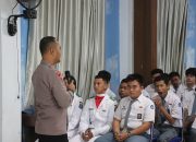 Kapolres Bangka Tengah Gelar Sosialisasi Tolak Geng Motor di SMAN 1 Koba