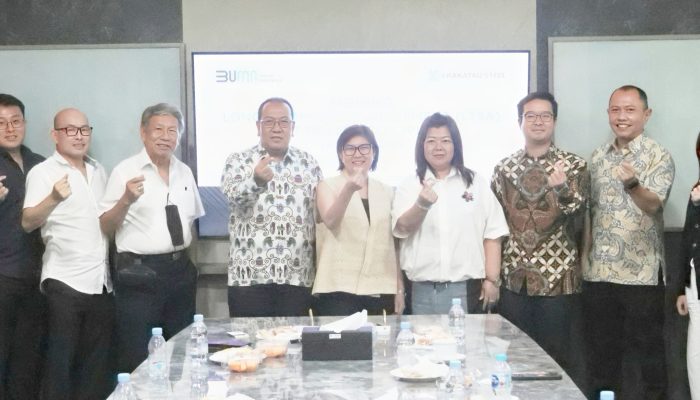 Genjot Penjualan : PT. Krakatau Steel  Melakukan Beberapa Penandatanganan Dengan Konsumen Distributor