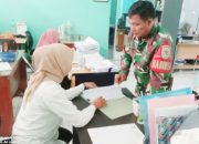 Babinsa Koramil 2301/Cilegon, Puan Ter Membahas Harga Sembako