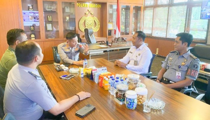 Kunjungan Kerja Hari ke-2, Kalapas Cilegon Apresiasi Dukungan Polres dalam Menjaga Keamanan