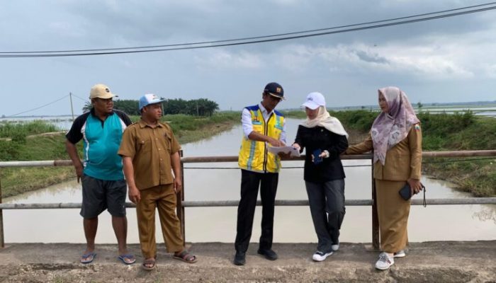 Lesty Putri Utami Ketua Fraksi PDI Perjuangan DPRD Provinsi Lampung Sigap Pecahkan Persoalan Banjir di Lampung Selatan