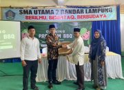 Adel Utami Ibnu Anggota DPRD Lampung Fraksi PKS Menginisiasi Program BBQ Diresmikan di SMA Utama 2 Bandar Lampung