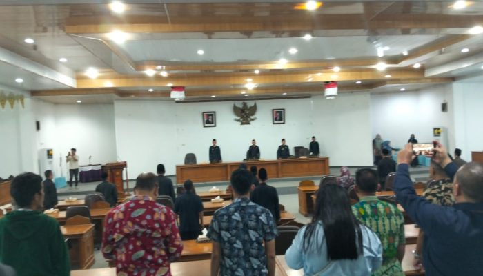 Rapat Paripurna Penyampaian Laporan Keterangan Pertanggungjawaban Bupati Bangka Tahun 2024