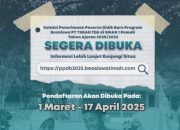 Simak, Ini Persyaratan yang Harus Disiapkan untuk Daftar Porgram Kelas Beasiswa PT Timah Pada SMAN  1 Pemali