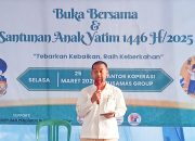 Koperasi Rusamas Group Berbagi Santunan Kepada Anak Yatim dan Buka Bersama