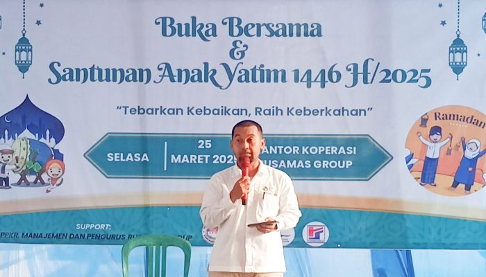 Koperasi Rusamas Group Berbagi Santunan Kepada Anak Yatim dan Buka Bersama