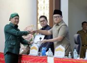 Ahmad Giri Akbar Ketua DPRD Provinsi Lampung Pimpin Rapat Paripurnat