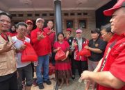 Lesty Putri Utami Mengunjungi Korban Banjir