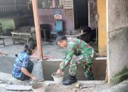 Babinsa Koramil 2303/Pulomerak, Karbak Pembangunan Rumah Warga