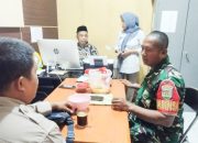 Babinsa Koramil 2307/Ciwandan, Puan Ter Pendataan Jumlah Penduduk